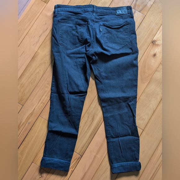 Levi's 711 Skinny Jeans, Black, Size 30 - Picture 2 of 5